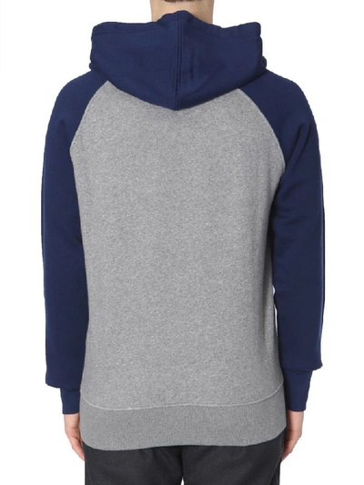 Shop Ami Alexandre Mattiussi Men's Grey Cotton Sweatshirt