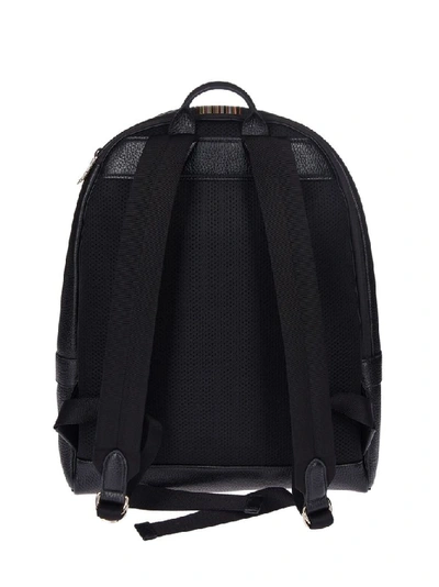 Shop Paul Smith Men's Black Leather Backpack