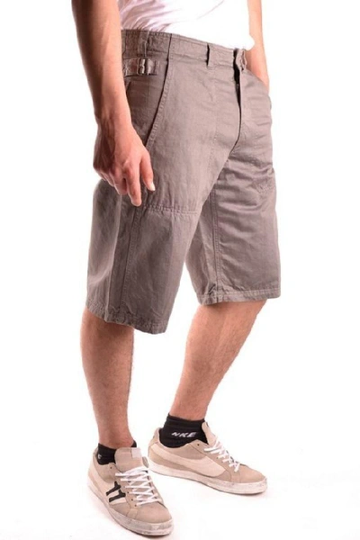 Shop Yohji Yamamoto Men's Beige Cotton Shorts