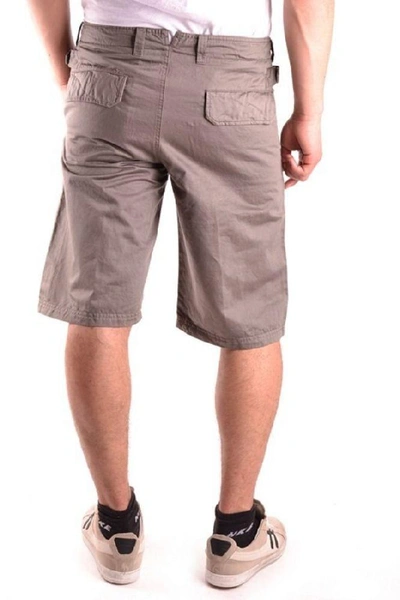Shop Yohji Yamamoto Men's Beige Cotton Shorts