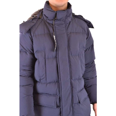 Shop Add Men's Blue Polyester Down Jacket