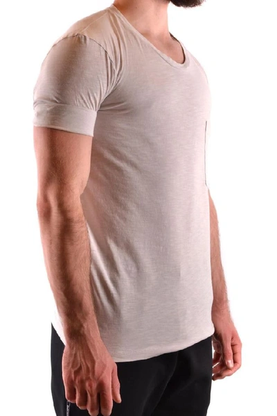 Neil Barrett Men's White Cotton T-shirt In White