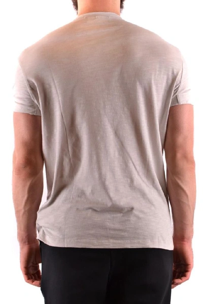 Shop Neil Barrett Men's White Cotton T-shirt