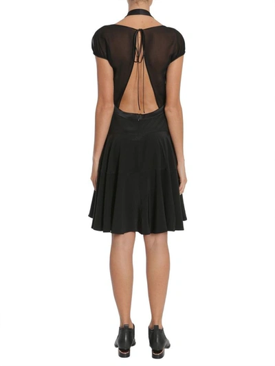 Shop Alexander Wang Women's Black Silk Dress