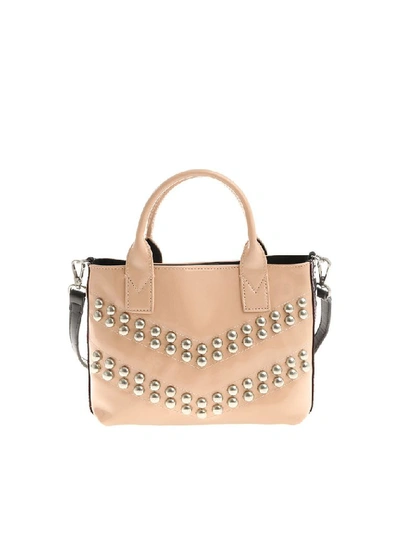 Shop Pinko Women's Pink Polyester Handbag