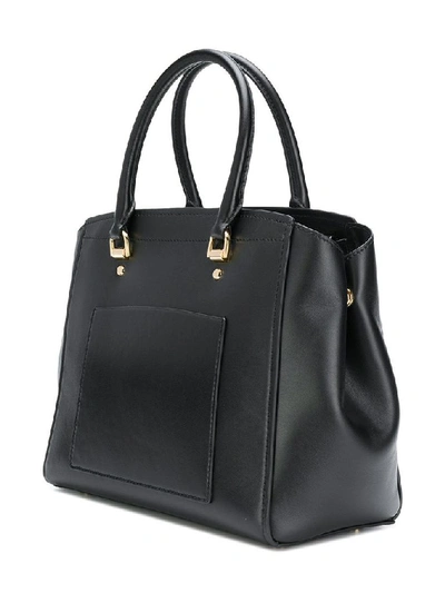 Shop Michael Kors Women's Black Leather Handbag
