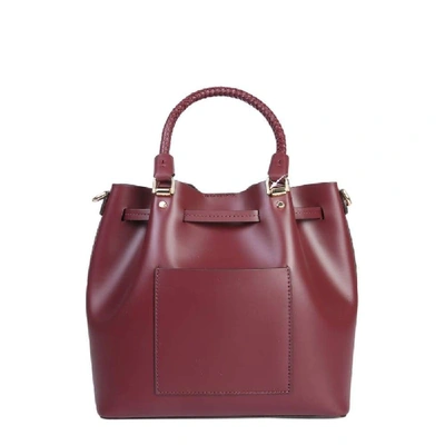 Shop Michael Michael Kors Michael Kors Women's Burgundy Leather Handbag