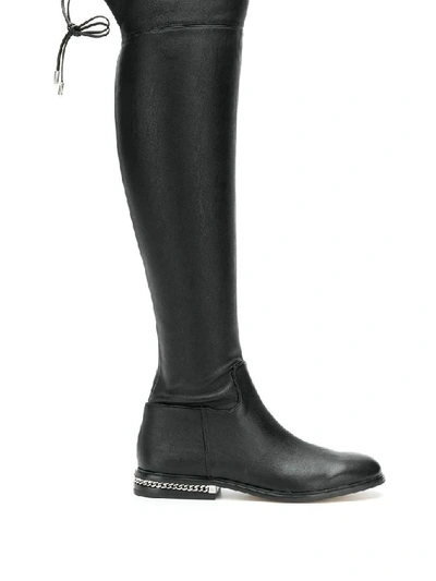 Shop Michael Michael Kors Michael Kors Women's Black Faux Leather Boots