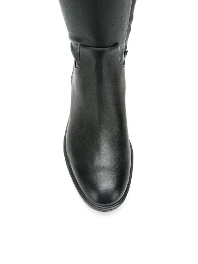 Shop Michael Michael Kors Michael Kors Women's Black Faux Leather Boots