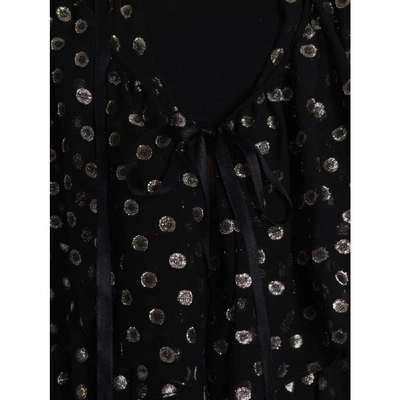 Shop Saint Laurent Women's Black Silk Trench Coat