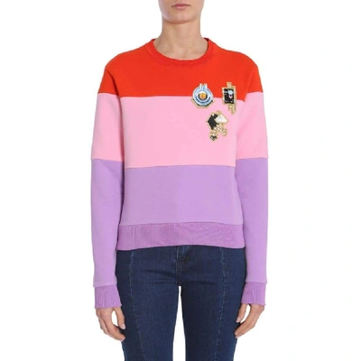 Shop Carven Women's Multicolor Cotton Sweatshirt