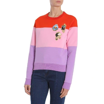 Shop Carven Women's Multicolor Cotton Sweatshirt