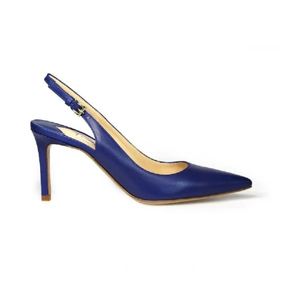 Shop Roberto Festa Women's Blue Leather Pumps