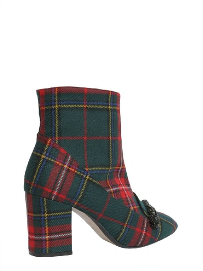 Shop N°21 Women's Multicolor Cotton Ankle Boots
