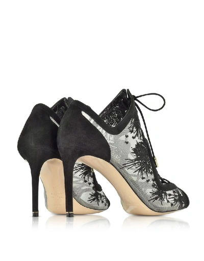 Shop Nicholas Kirkwood Women's Black Fabric Sandals