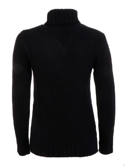 Shop Anneclaire Women's Black Wool Sweater