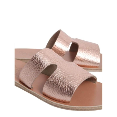 Shop Ancient Greek Sandals Women's Pink Leather Sandals