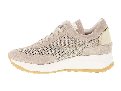 Shop Ruco Line Women's Beige Leather Sneakers
