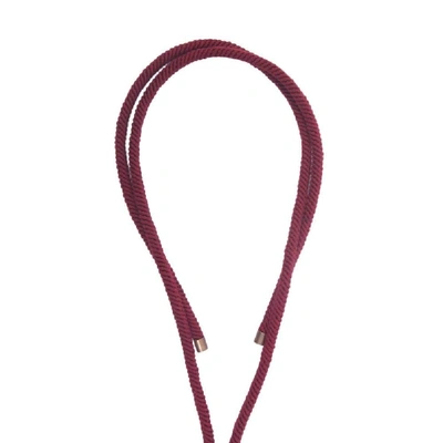 Shop Lanvin Women's Red Leather Necklace