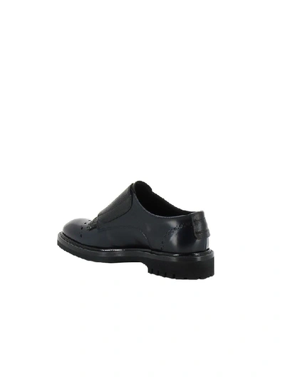 Shop Barracuda Women's Black Leather Monk Strap Shoes