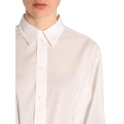 Shop Givenchy Women's White Cotton Blouse