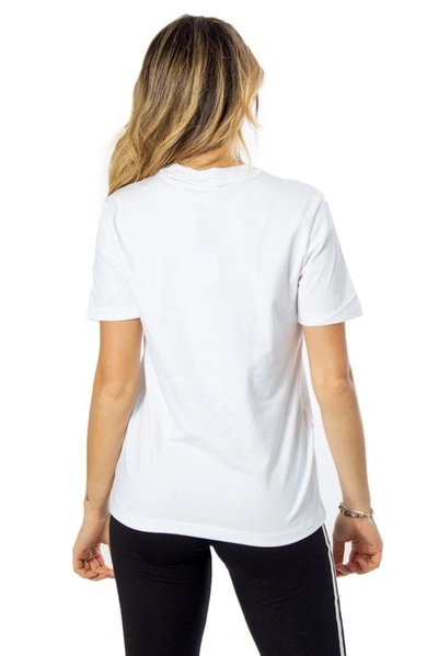 Shop Adidas Originals Adidas Women's White Cotton T-shirt