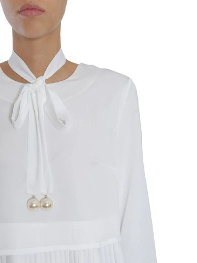 Shop Jovonna London Women's White Polyester Blouse