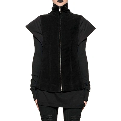 Shop Rick Owens Women's Black Cotton Jacket