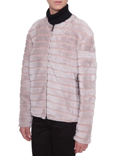 Shop Drome Women's Pink Leather Jacket