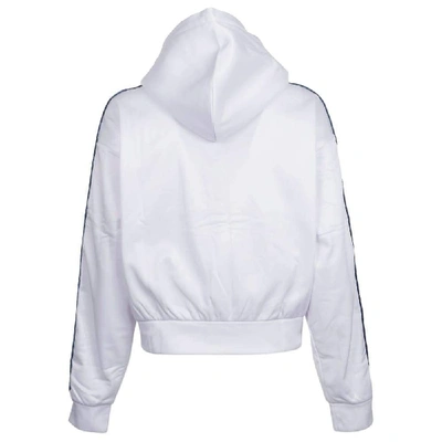 Shop Forte Couture Women's White Polyester Sweatshirt