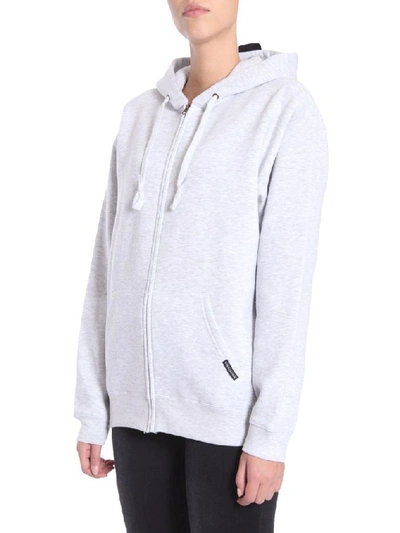 Shop Forte Couture Women's Grey Cotton Sweatshirt