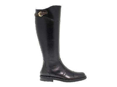 Shop Fabi Women's Black Leather Boots