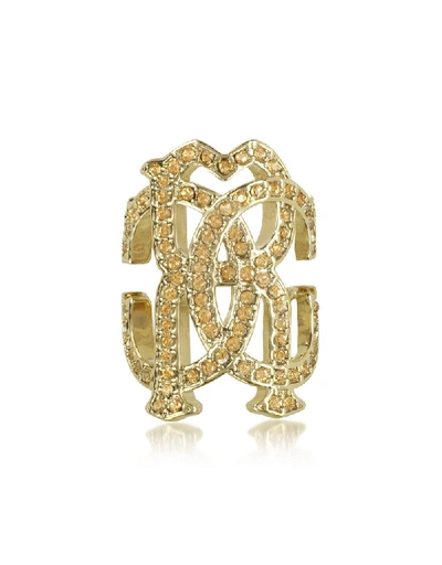 Shop Roberto Cavalli Women's Gold Metal Ring