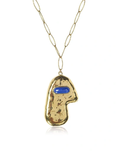 Shop Aurelie Bidermann Women's Gold Metal Necklace
