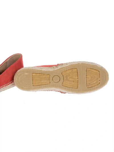 Shop Liviana Conti Women's Red Fabric Espadrilles