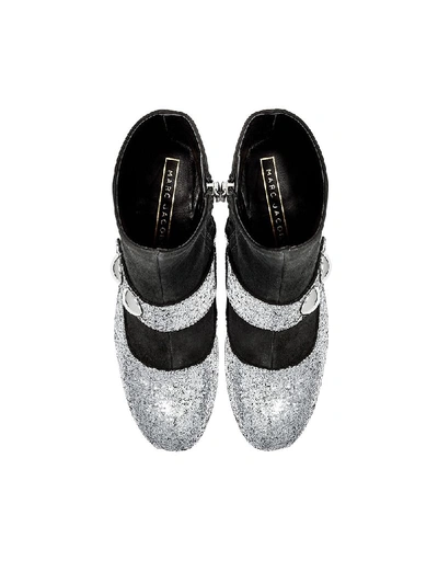 Shop Marc Jacobs Women's Silver Pvc Ankle Boots