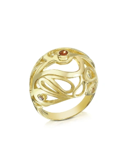 Shop Sho London Women's Gold Silver Ring