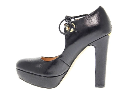Shop Liu •jo Liu Jo Women's Black Leather Heels