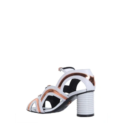Shop Luisa Tratzi Women's White Leather Sandals
