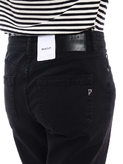 Shop Dondup Women's Black Cotton Pants