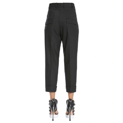 Shop Neil Barrett Women's Black Polyester Pants