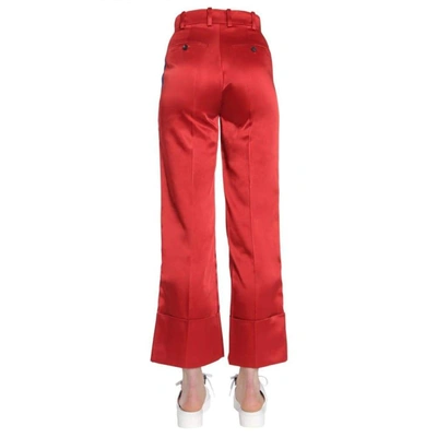 Shop Tommy Hilfiger Women's Red Acetate Pants