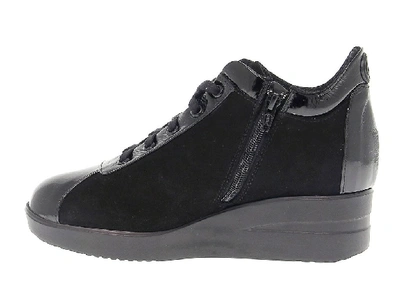 Shop Ruco Line Women's Black Suede Sneakers