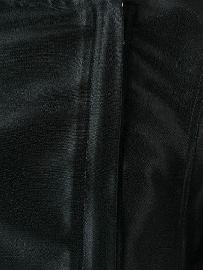 Shop Rick Owens Women's Black Silk Jacket