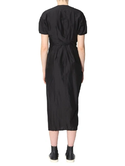 Shop Rick Owens Women's Black Cotton Dress