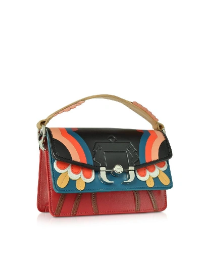 Shop Paula Cademartori Women's Multicolor Leather Shoulder Bag