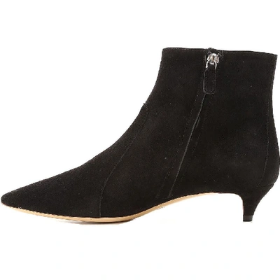 Shop Tod's Women's Black Suede Ankle Boots