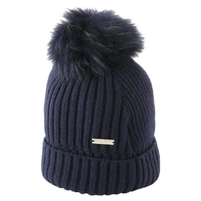 Shop Woolrich Women's Blue Wool Hat
