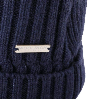 Shop Woolrich Women's Blue Wool Hat