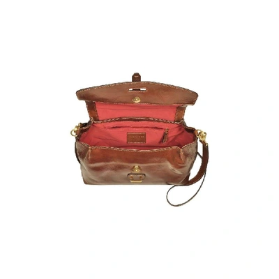 Shop The Bridge Women's Brown Leather Handbag